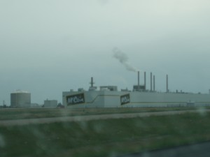 McCain plant - make potato products - fries, hashbrowns, etc