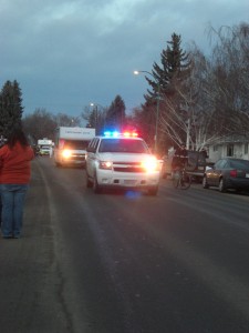 Lots of police